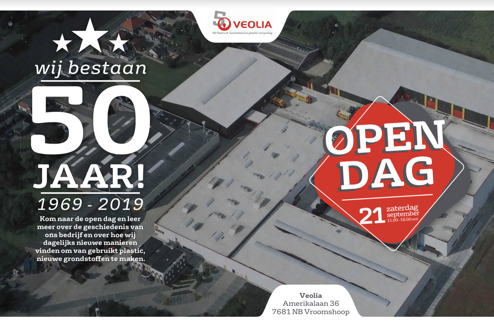 50 Jarig Jubileum Van Veolia In Vroomshoop Veolia