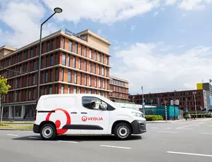 Veolia auto locatie Reinier de Graaf