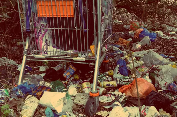 Vervuiling op land