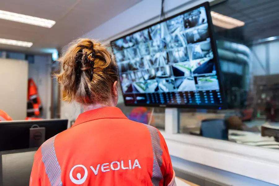Controlekamer Veolia papier Utrecht