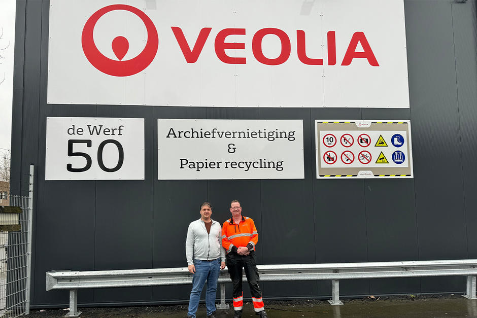 Week van de afvalheld bij Veolia Nederland