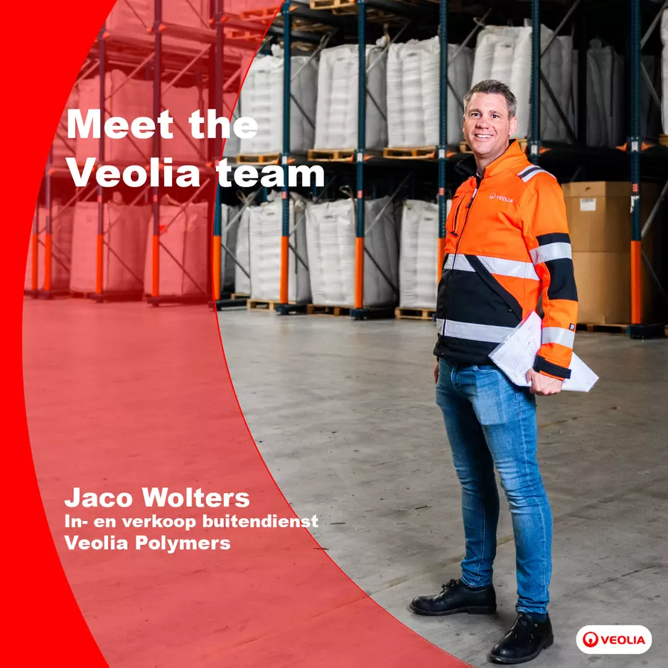 Veolia Nederland Team Jaco inkoop en verkoop Polymers