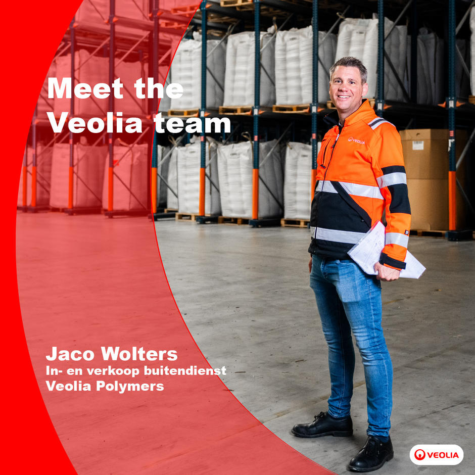 Veolia Nederland Team Jaco inkoop en verkoop Polymers