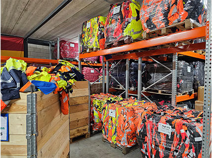 Samenwerking GAIA met Veolia Nederland - recycling werkkleding