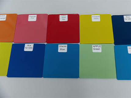 Innovatieve nieuwe kleuren gerecycled polypropyleen