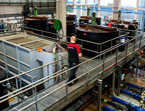 operator waterzuivering Veolia Nederland - locatie KMC Schiphol