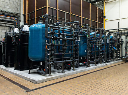 Waterzuivering installatie Veolia Industriediensten - KLM Milieucentrum