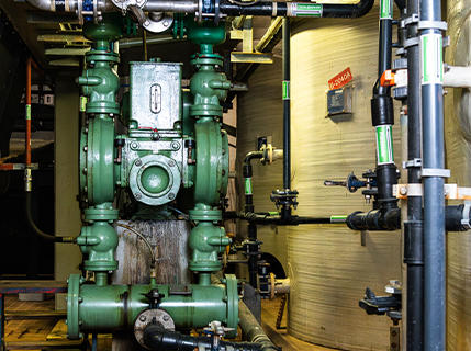 Installatie waterzuivering Veolia Nederland