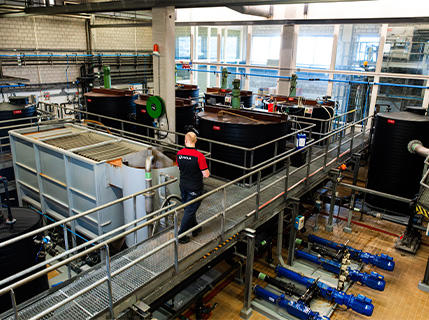 Waterzuivering industrie - Veolia Nederland locatie KMC