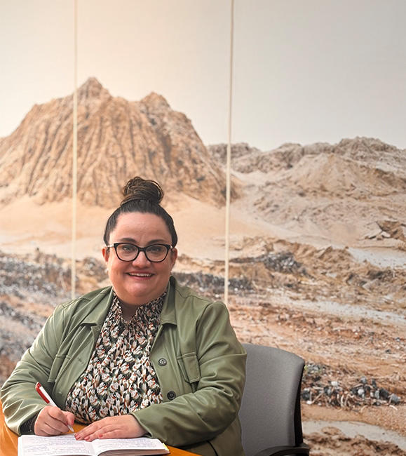 Maak kennis met Sabrina, Resourcer bij sarpi remediation veolia