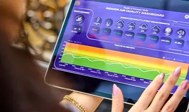 Meting luchtkwaliteit voor een gezonde werkomgeving