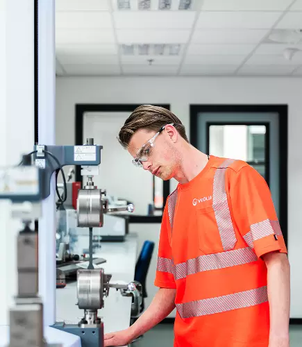 Lab test rPP Veolia