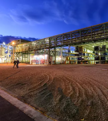 een industriële site van Veolia industriediensten